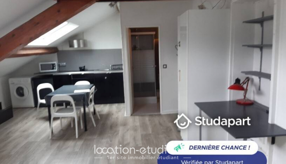 Logement �tudiant Studio &agrave; Grenoble (38000)