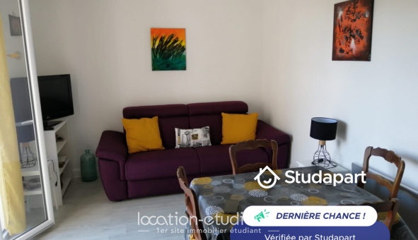 Logement tudiant Location Studio Meublé Guthary (64210)