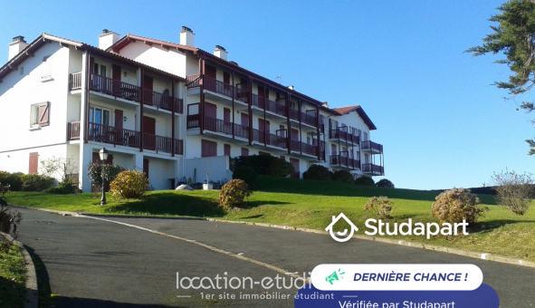 Logement tudiant Studio à Guthary (64210)