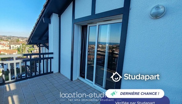 Logement tudiant Studio à Guthary (64210)