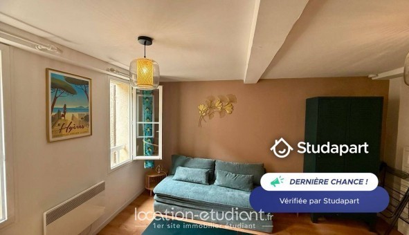 Logement tudiant Studio à Hyres (83400)