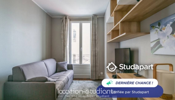 Logement étudiant Studio &agrave; Issy les Moulineaux (92130)