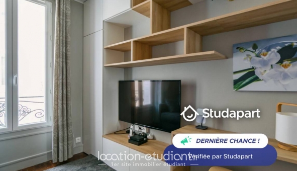 Logement étudiant Studio &agrave; Issy les Moulineaux (92130)