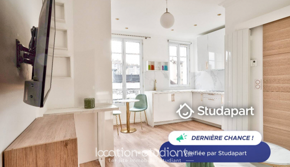 Logement �tudiant Location Studio Meubl&eacute; Issy les Moulineaux (92130)