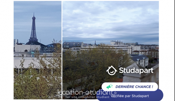 Logement �tudiant Studio &agrave; Issy les Moulineaux (92130)