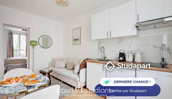 Logement �tudiant Studio &agrave; Ivry sur Seine (94200)