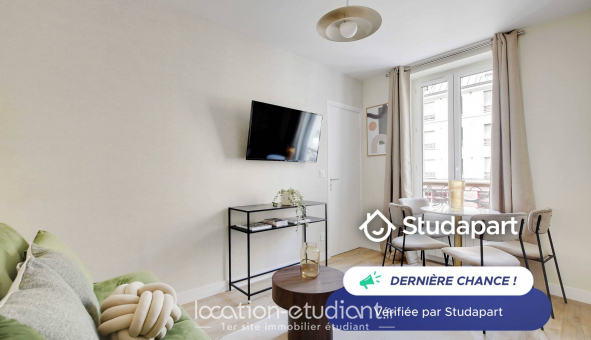 Logement �tudiant Studio &agrave; Ivry sur Seine (94200)