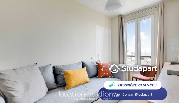 Logement �tudiant Studio &agrave; Ivry sur Seine (94200)