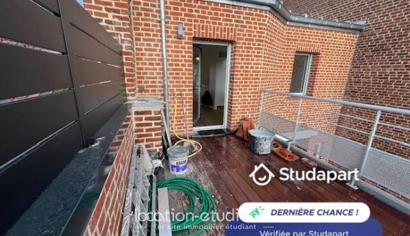 Logement �tudiant Studio &agrave; La Madeleine (59110)
