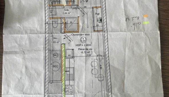 Logement tudiant Location Studio Vide La Rochelle (17000)