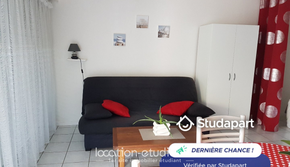 Logement tudiant Location Studio Meublé La Rochelle (17000)