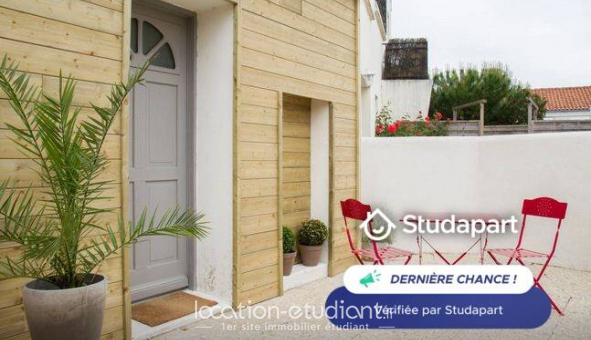 Logement tudiant Location Studio Meublé La Rochelle (17000)