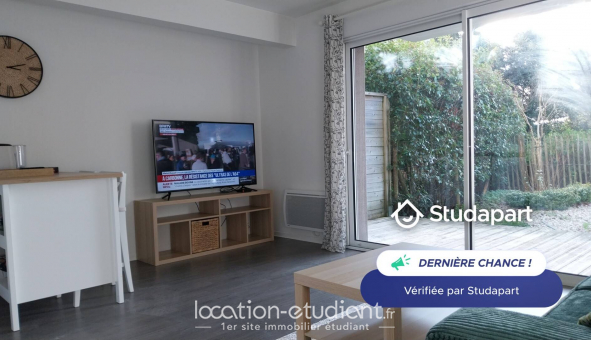 Logement �tudiant Studio &agrave; La Rochelle (17000)