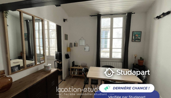 Logement �tudiant Studio &agrave; La Rochelle (17000)