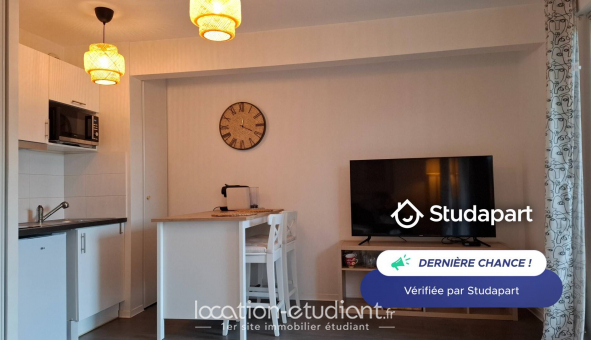 Logement �tudiant Location Studio Meubl&eacute; La Rochelle (17000)