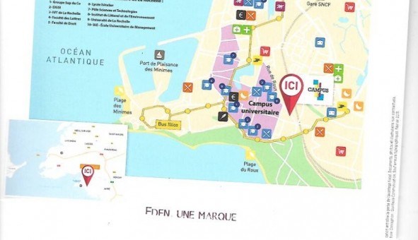 Logement �tudiant Studio &agrave; La Rochelle (17000)