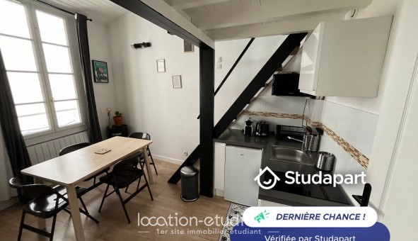 Logement �tudiant Studio &agrave; La Rochelle (17000)