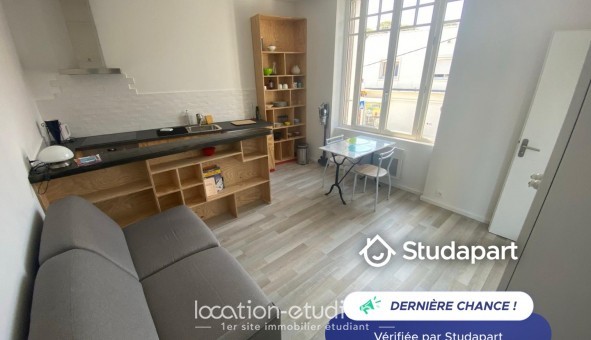 Logement �tudiant Studio &agrave; La Rochelle (17000)