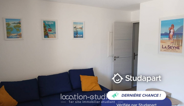 Logement �tudiant Studio &agrave; La Seyne sur Mer (83500)