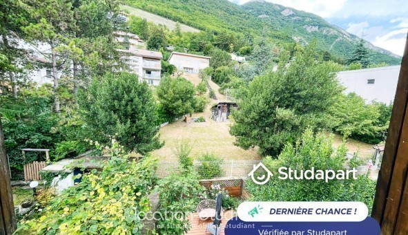 Logement �tudiant Studio &agrave; La Tronche (38700)