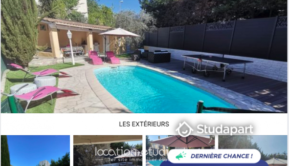 Logement tudiant Studio à Le Cannet (06110)