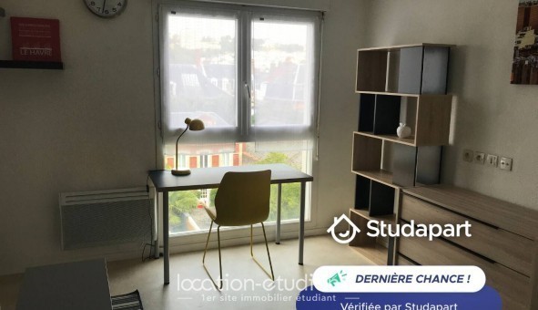 Logement tudiant Studio à Le Havre (76620)