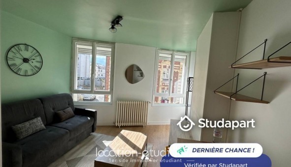 Logement tudiant Studio à Le Havre (76620)