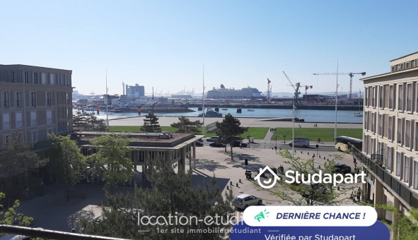 Logement tudiant Location Studio Meublé Le Havre (76620)
