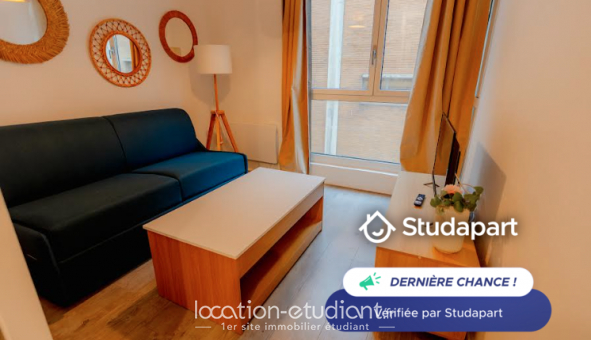 Logement tudiant Location Studio Meublé Le Havre (76620)