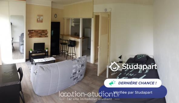 Logement �tudiant Location Studio Meubl&eacute; Le Havre (76620)
