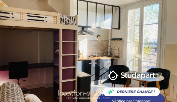 Logement �tudiant Location Studio Meubl&eacute; Le Havre (76620)