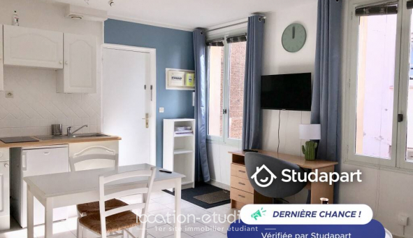 Logement �tudiant Location Studio Meubl&eacute; Le Havre (76620)