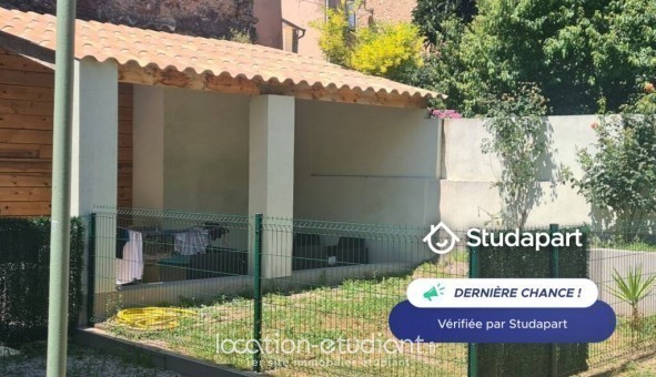 Logement tudiant Studio à Le Luc (83340)