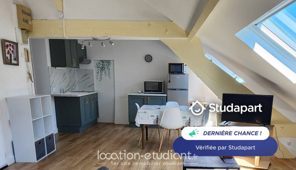 Logement tudiant Studio à Le Mans (72100)