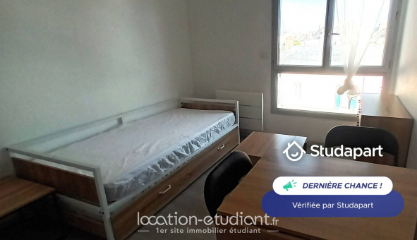 Logement tudiant Studio à Le Mans (72100)