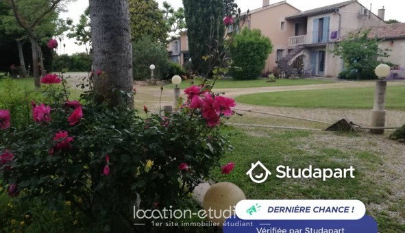 Logement tudiant Studio à Le Thor (84250)