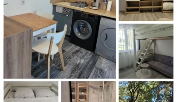 Logement tudiant Location Studio Vide Les Angles (30133)