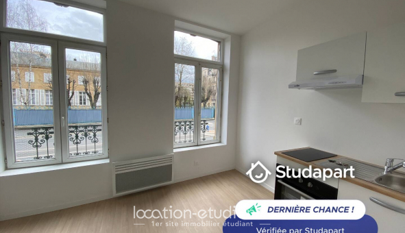 Logement étudiant Location Studio Vide Les Ayvelles (08000)