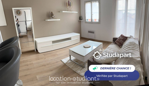 Logement tudiant Location Studio Meublé Les Pavillons sous Bois (93320)