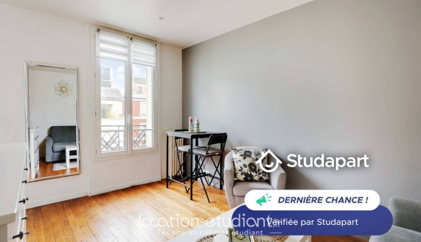 Logement étudiant Studio &agrave; Levallois Perret (92300)