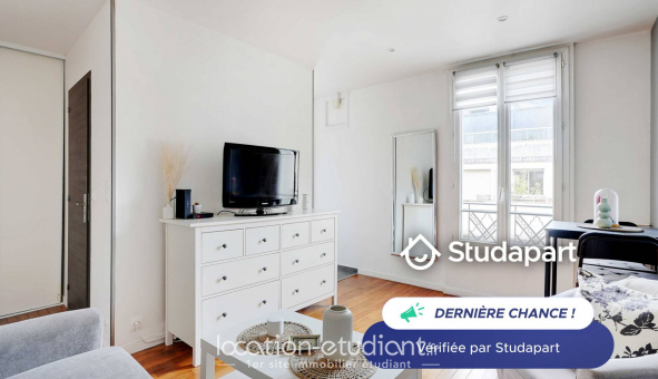 Logement �tudiant Studio &agrave; Levallois Perret (92300)
