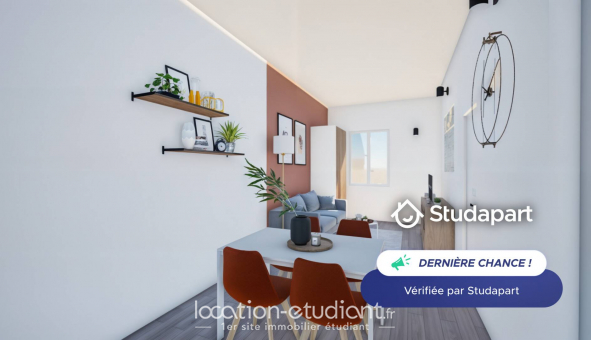 Logement tudiant Studio à Libourne (33500)