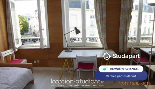 Logement tudiant Location Studio Meublé Lille (59800)