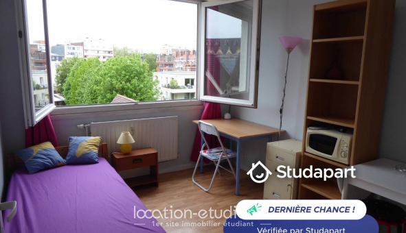 Logement tudiant Location Studio Meublé Lille (59800)
