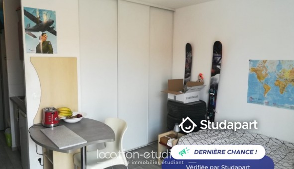 Logement tudiant Location Studio Meublé Lille (59800)