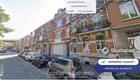 Logement tudiant Studio à Lille (59800)