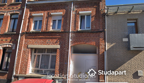Logement étudiant Location Studio Meublé Lille (59800)