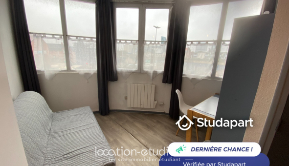 Logement étudiant Location Studio Meublé Lille (59800)