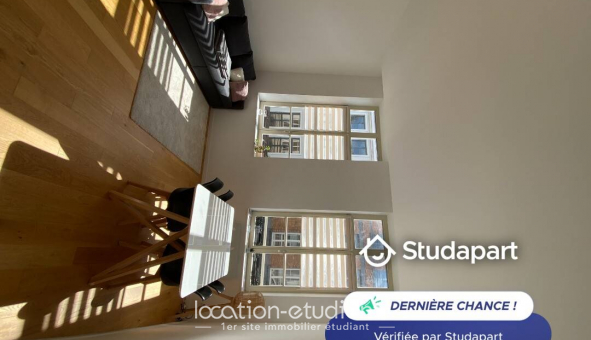 Logement tudiant Location Studio Meublé Lille (59800)