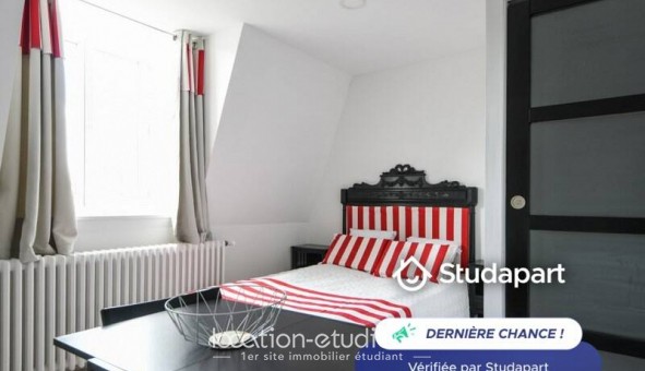 Logement tudiant Location Studio Meublé Lille (59800)